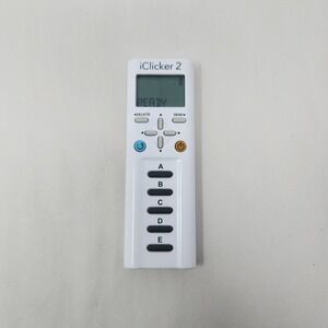 iClicker 2 Student Remote Control 2nd Edition Genuine Original OEM Powers On
